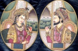 Shah Jahan and Mumtaz Mahal