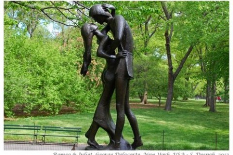 Romeo and Juliet statue